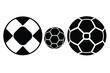 © topceptart - soccer or football ball icon different types