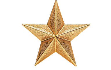 elegant and shiny gold star topper created to enhance the beauty and spirit of a traditional christm