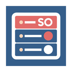 seo plugin settings panel with toggle buttons and options