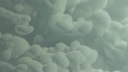 Wall Mural - abstract illustration, landscape painting, abstract art aesthetics presented in translucent cloud do