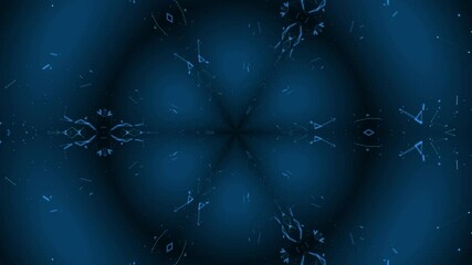 Wall Mural - abstract digital connection moving dots and lines. technology background. network connection structu