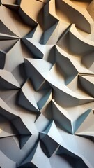 Wall Mural - Irregular polygon geometry tessellation scaling