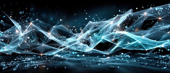 Abstract network of light (1)