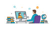 © Farhan - Online Education and Learning Through Virtual Communication and Digital Resources for Global Knowledge Sharing