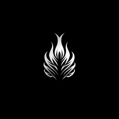 Wall Mural - vector fire flames