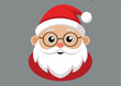 © Bijoy - This is a friendly, cartoon depiction of Santa Claus, perfect for holiday-themed projects.