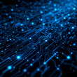 © MstEva - Interconnected lines and glowing nodes form a complex network.
