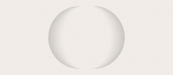 Wall Mural - halftone circle with gradient as background. abstract vector semi circles with dots. black dots on a