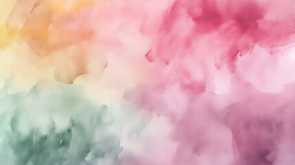 Wall Mural - colorful watercolor background. purple and blue watercolor paper textured illustration for grunge de