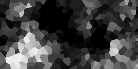 Wall Mural - dark and light gray geometric modern creative background.3d gray geometric retro tiles pattern. gray
