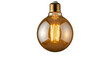 © Arif - Golden Base Spherical Vintage Edison Light Bulb with Warm Glow