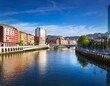 © Rigoberto - scenic bilbao riverside with historic and modern architecture