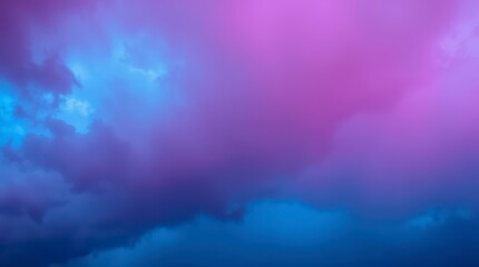 purple, pink and blue sky