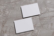 © Rielismee - blank note paper on tile background for mockup template