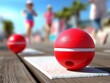 © akun - Running balls on a path