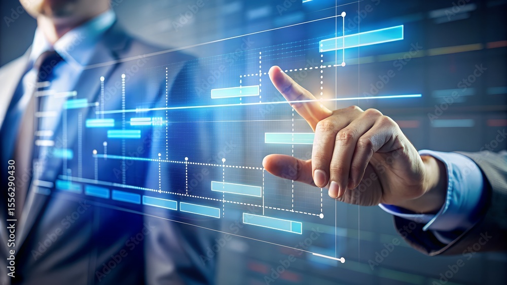 Interactive Project Management Streamlining Workflow with Digital Gantt ...