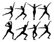 © Pro Creator - Silhouette of dancers in various poses artwork