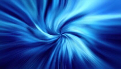 Wall Mural - ethereal blue vortex flow with dynamic light streaks and abstract motion texture for tech branding o