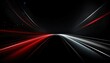 © Arthur - futuristic red and white light trails on black background symbolizing high speed data flow and digital motion for tech branding or web design