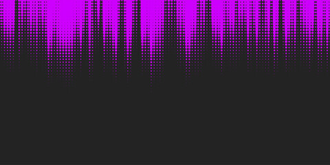 Wall Mural - monochrome printing raster. abstract vector halftone background.