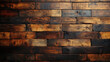 © Pachara - Close up of wooden wall with dark and light brown planks textured surface rustic appearance warm tones natural wood grain aged finish decorative background interior design element cozy ambiance