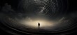 © Kael - pop surreal unreal silhouettes spiral towards cleric,ai generatif