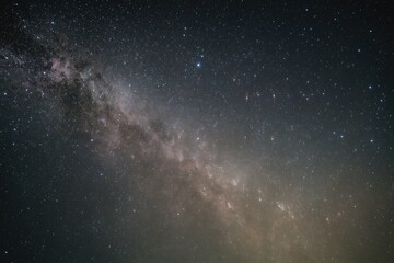 Wall Mural - captured stars of the galaxy using a high-powered telescope for my astronomy project