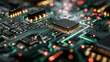 © MuhammadBilal - Futuristic Technology Interface: A Close-Up View of an Advanced Circuit Board