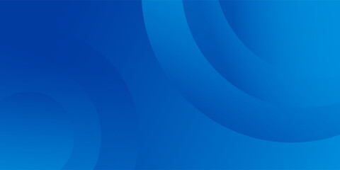 Wall Mural - Abstract blue color background. Dynamic shapes composition. Vector illustration