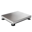 © Elena - Industrial stainless steel weighing scale platform with textured surface