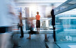 © xy - Woman standing on footbridge and thinking