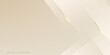 © alfan - Abstract golden background with white and beige luxury glitter shapes. Golden lines luxury on cream color background.