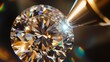 © Artinun - Close-up of cultured diamond being laser-inscribed with microscopic certification mark showcasing advanced technology for gemstone authenticity assurance and quality verification processes