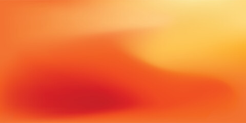 warm orange yellow red gradient background. autumn colored blurred wallpaper. fall smooth gradation 