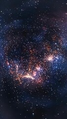Wall Mural - the cosmic wonder of the orion nebula captured through infrared eyes.