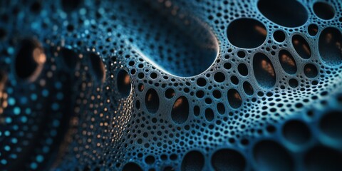 Sticker - high-resolution macro shot of intricate dotted patterns with layered textures, perfect for artistic,