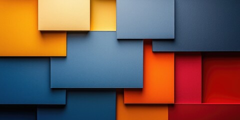 Sticker - this abstract visual emphasizes simple color palettes, highlighting the elegance of restrained color