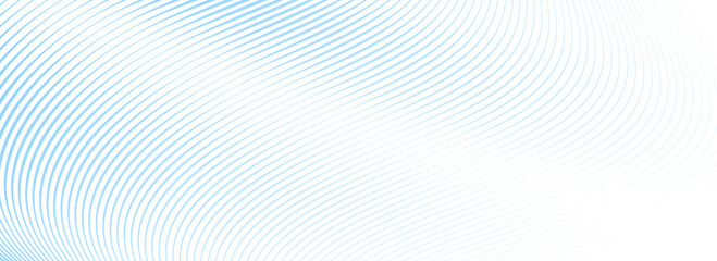 Wall Mural - abstract blue wave line background. light blue dynamic dash stripe texture. warped and curved lines 