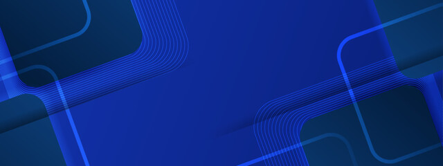 Wall Mural - abstract blue design suitable for modern backgrounds, web banners, presentations, and digital graphi