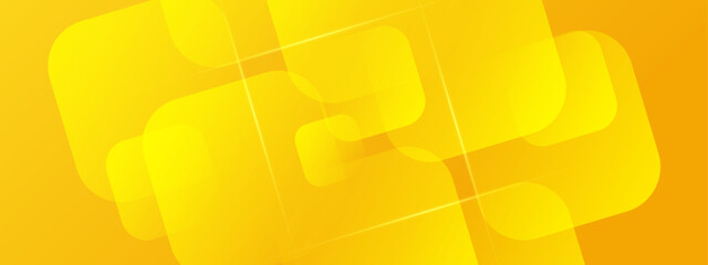 Wall Mural - abstract yellow geometric design suitable for background, print materials, web graphics, posters, an