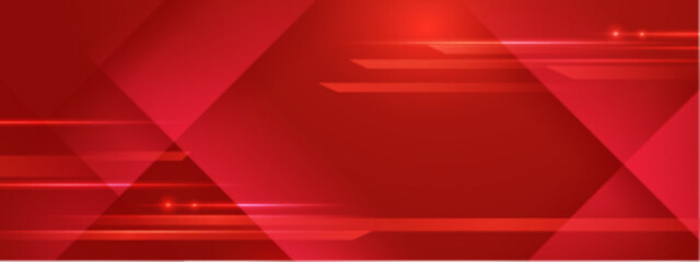 Wall Mural - abstract red geometric design with light streaks suitable for digital backgrounds, cover art, print 