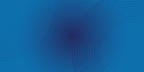 Wall Mural - bright blue dynamic abstract vector background with diagonal lines. fast moving soft circle wave lin
