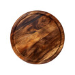 © Md - Round wooden cutting board with juice groove isolated on transparent background