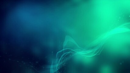 Wall Mural - Abstract Teal Swirl: An ethereal abstract image featuring a mesmerizing teal swirl, evoking a sense of tranquility and mystery.