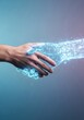 © mcjanuald - Human and AI Handshake