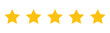 © masudrwd - Golden five star rating vector icons set for review feedback, quality evaluation score, achievement badge, success symbol, graphic design element, digital shield, quality mark