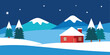 © MD ISMAIL - winter landscape with house