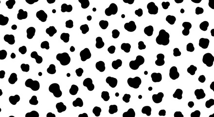 Wall Mural - dalmatian spots vector illustration for pattern design in flat style
