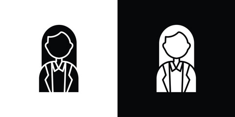 Lawyer icon vector design element vector eps 10