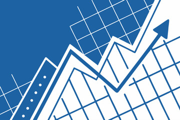 Creative Modern Finance Vector Background With Abstract Ch (1) Illustration